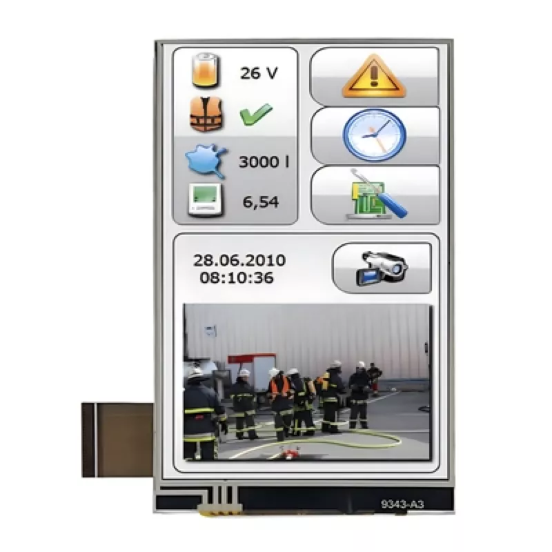 3.97 '' 480x800 Chạm vào mô -đun IPS TFT