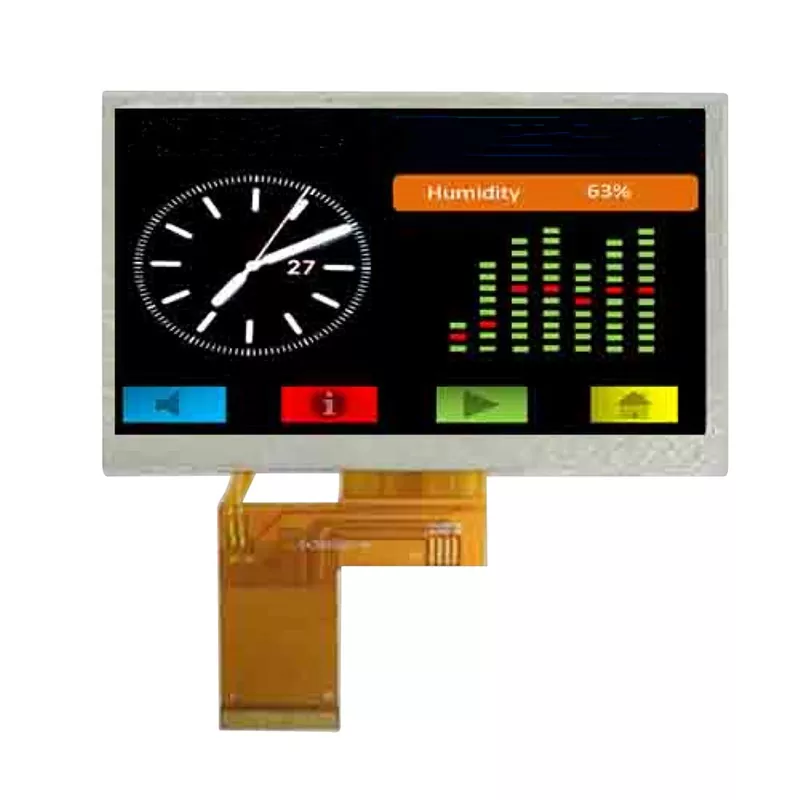 Mô -đun TFT nhiệt độ rộng 4,3 inch