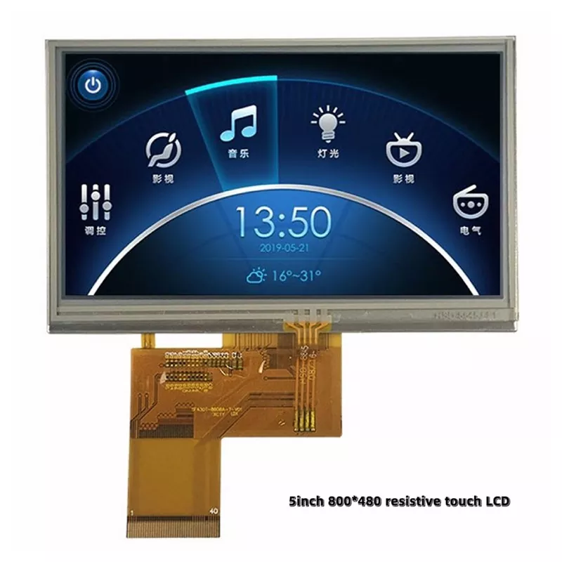 Mô -đun TFT cảm ứng điện trở 5 inch